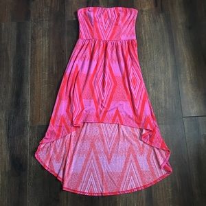 Strapless beachy dress!